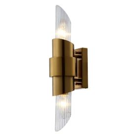 Crystal Lux JUSTO AP2 BRASS Crystal Lux