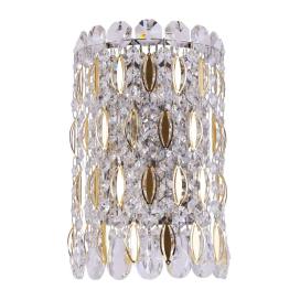 Crystal Lux LIRICA AP2 CHROME/GOLD-TRANSPARENT Crystal Lux
