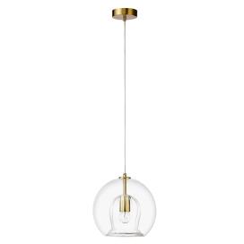 Crystal Lux LUISA SP1 BRASS/TRANSPARENT Crystal Lux