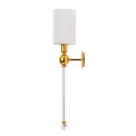 Crystal Lux MIRABELLA AP1 GOLD/WHITE Crystal Lux