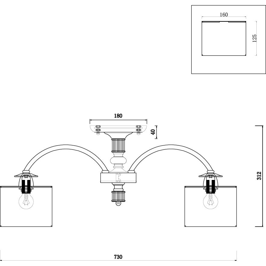 Люстра потолочная схема