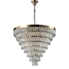 Crystal Lux ABIGAIL SP22 D820 GOLD/TRANSPARENT Crystal Lux