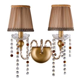 Crystal Lux ALEGRIA AP2 GOLD-BROWN Crystal Lux