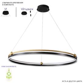 Crystal Lux FERNANDO SP88W LED BLACK/GOLD Crystal Lux