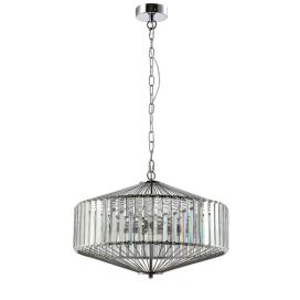 Crystal Lux FIESTA SP5 CHROME/TRANSPARENTE Crystal Lux