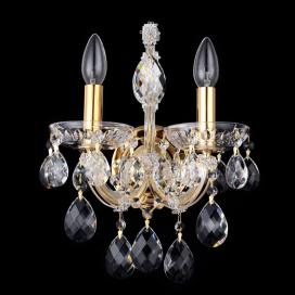 Crystal Lux ISABEL AP2 GOLD/TRANSPARENT Crystal Lux