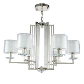 Crystal Lux NICOLAS SP-PL6 NICKEL/WHITE Crystal Lux