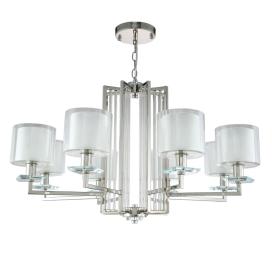 Crystal Lux NICOLAS SP-PL8 NICKEL/WHITE Crystal Lux