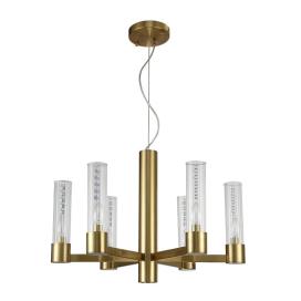 Crystal Lux OTONO SP6+1 BRASS/TRANSPARENTE Crystal Lux