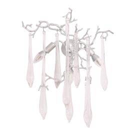 Crystal Lux REINA AP3 SILVER PATINA Crystal Lux