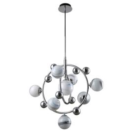 Crystal Lux SALVADORE SP8V CHROME Crystal Lux