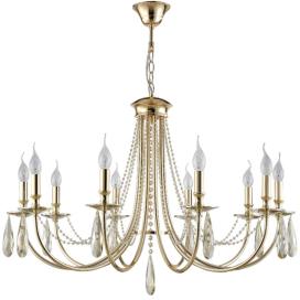 Crystal Lux VICTORIA SP10 GOLD/AMBER Crystal Lux