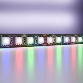 SMD5050 24V 21W/m 96LED/m IP20 RGB цветная 20038 Maytoni