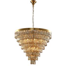 Crystal Lux ABIGAIL SP22 D820 GOLD/AMBER Crystal Lux