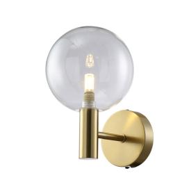 Crystal Lux ANDRES AP1 BRONZE/TRANSPARENTE Crystal Lux