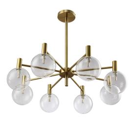 Crystal Lux ANDRES SP8 BRONZE/TRANSPARENTE Crystal Lux