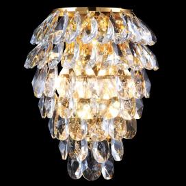 Crystal Lux CHARME AP3 GOLD/TRANSPARENT Crystal Lux