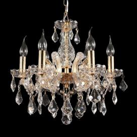 Crystal Lux INES SP6 GOLD/TRANSPARENT Crystal Lux