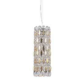 Crystal Lux LIRICA SP3 CHROME/GOLD-TRANSPARENT Crystal Lux