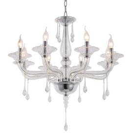 Crystal Lux MONICA SP8 CHROME/TRANSPARENT Crystal Lux