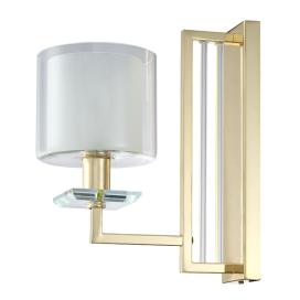 Crystal Lux NICOLAS AP1 GOLD/WHITE Crystal Lux
