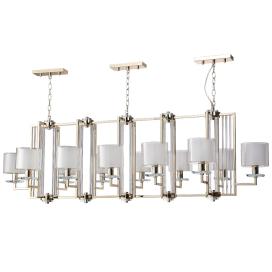 Crystal Lux NICOLAS SP12 L1600 GOLD/WHITE Crystal Lux