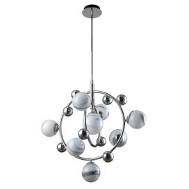 Crystal Lux SALVADORE SP8V CHROME Crystal Lux