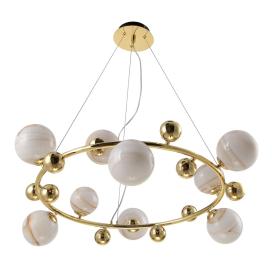 Crystal Lux SALVADORE SP9H GOLD Crystal Lux